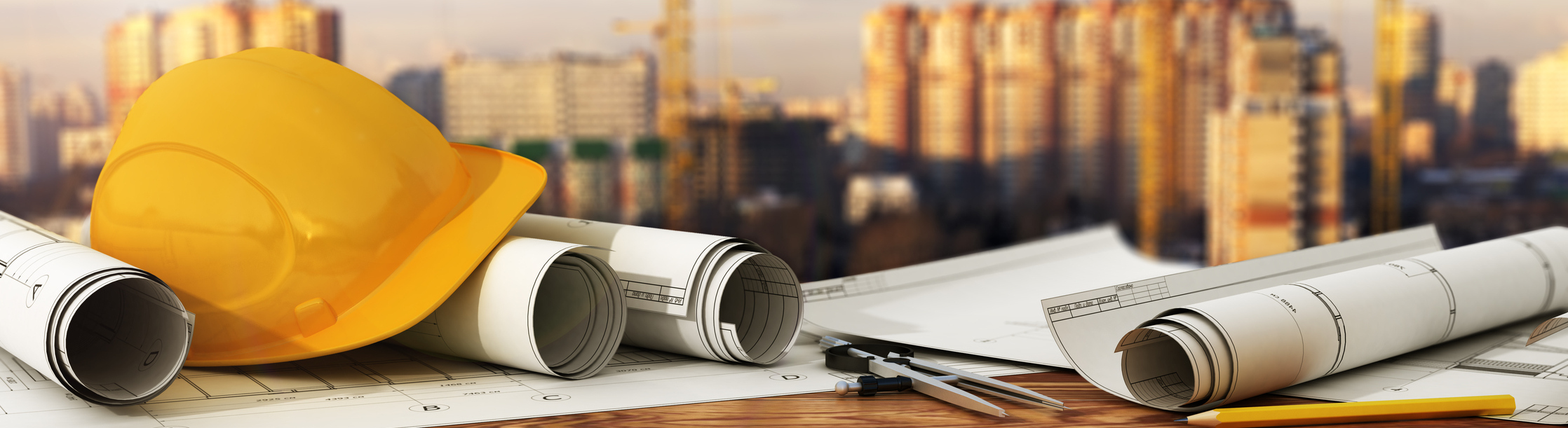 Concept of construction and design.